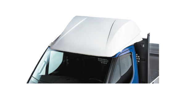 Spoiler Iveco Daily incollato
