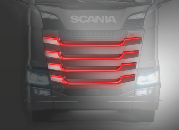 Mascherina RGBW Scania