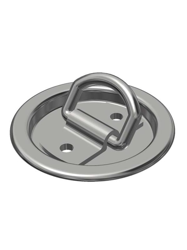 45095510 – Anello fermacarico zincato con base tonda