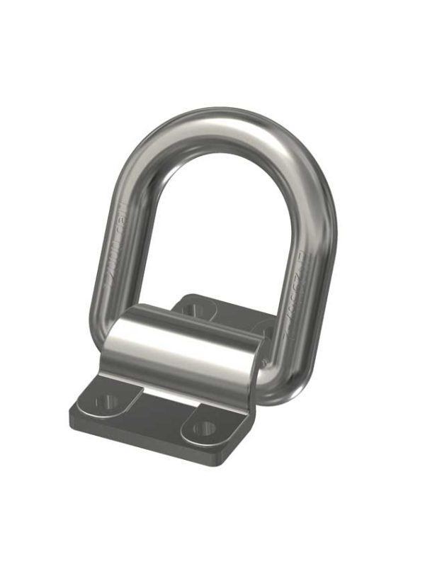 45096831 – Anello zincato pesante con piastra 12 Ton.