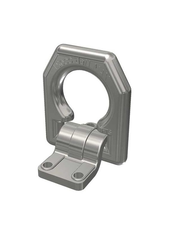 45096839 – Anello zincato di traino extrapesante 15 Ton. con piastra