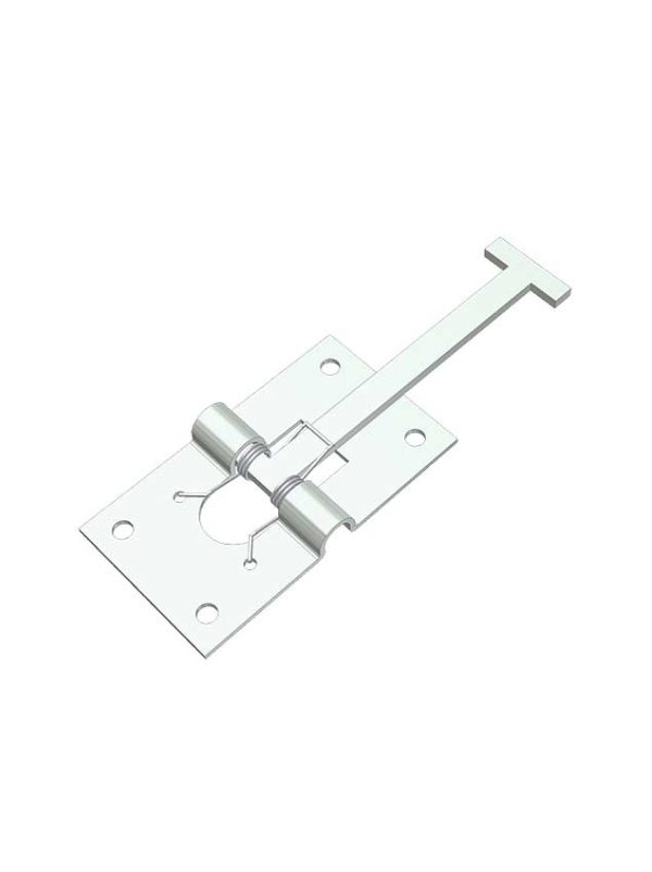 80905300 – Ferma porta maschio zincato L=92